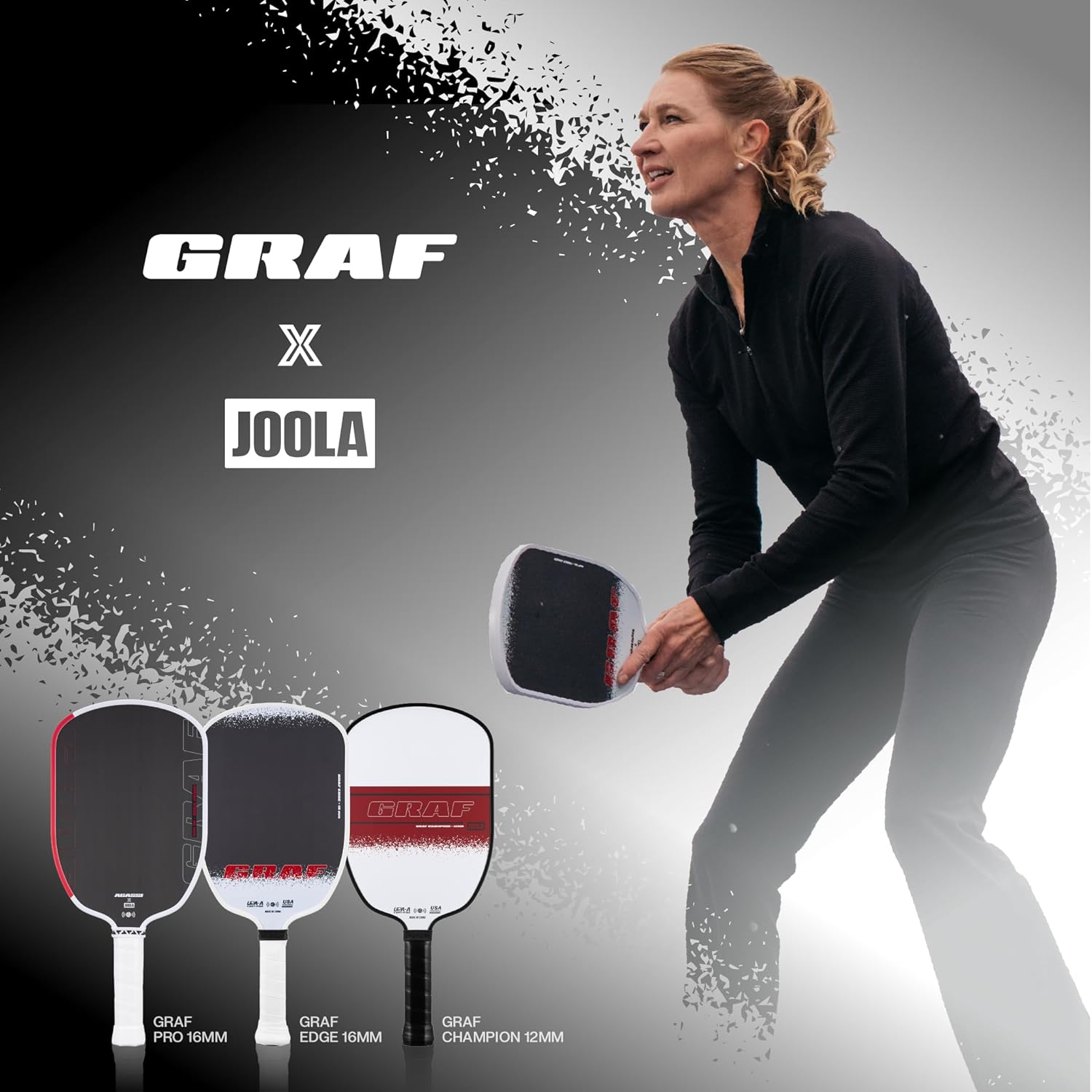 JOOLA Graf Pro 16mm Pickleball Paddle